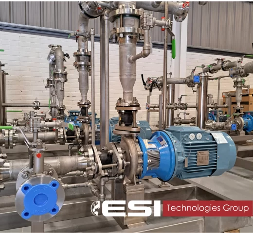 Peaker Plant Skid Systems