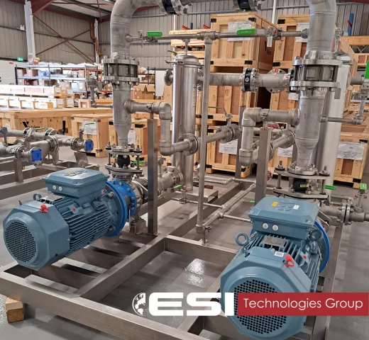 Peaker Plant Skid System by ESI Technologies Group
